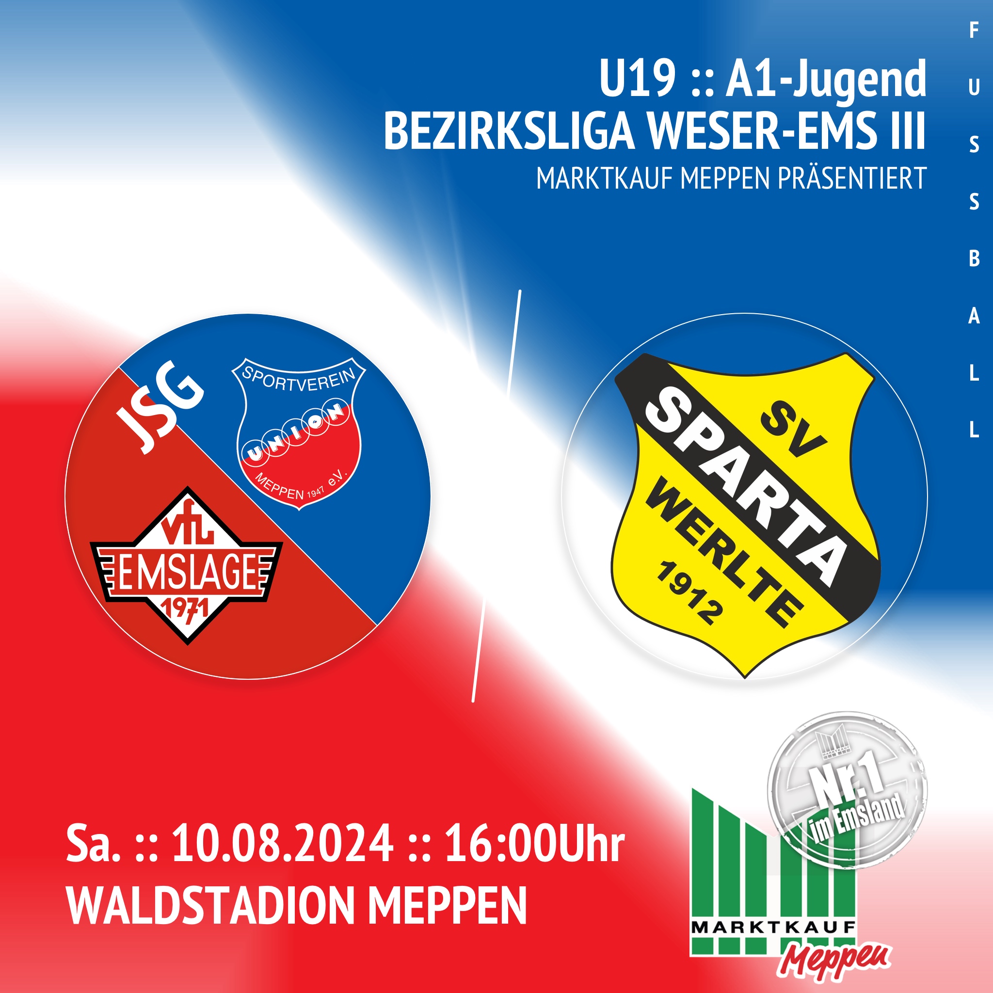 JSG A1 vs JSG Werlte-Lorup-Wehm | 10.08.2024 | 16:00Uhr