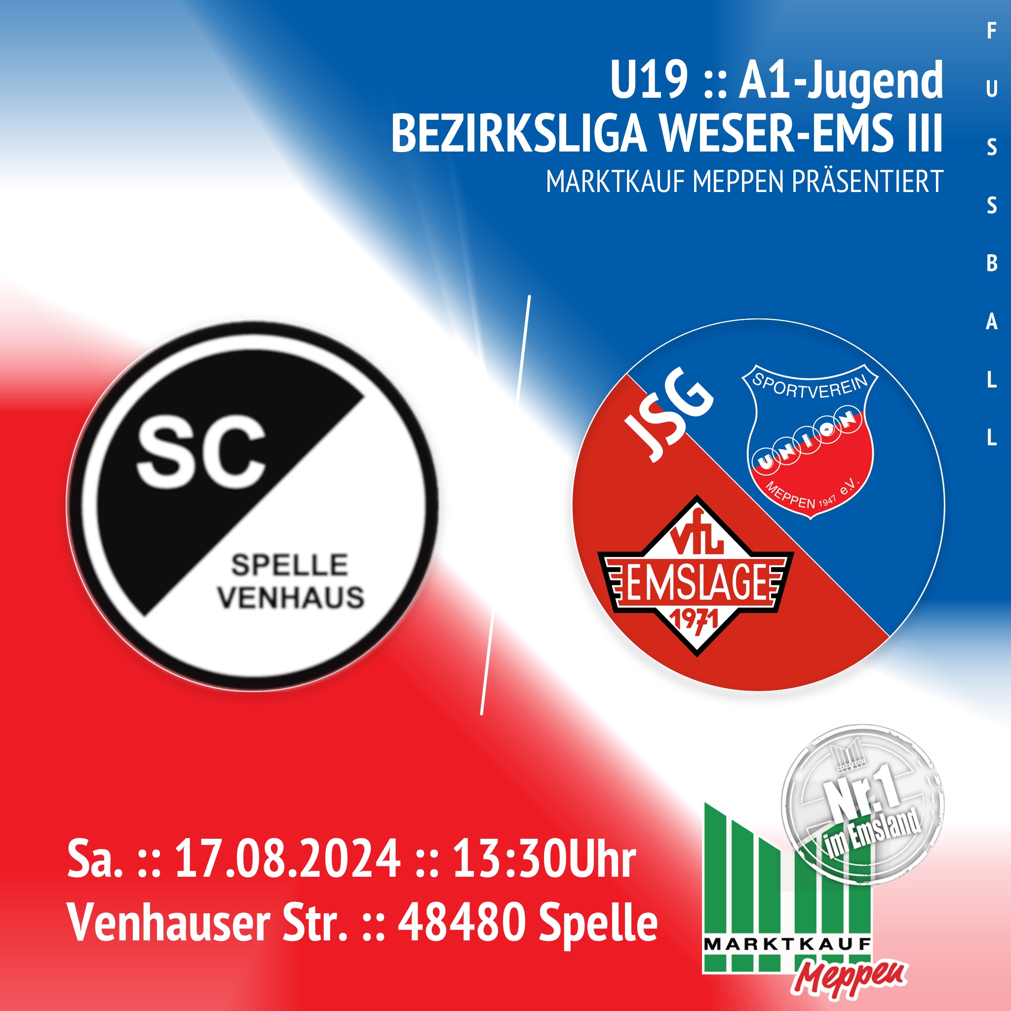 SCSV vs JSG A1 | 17.08.2024 | 13:30Uhr